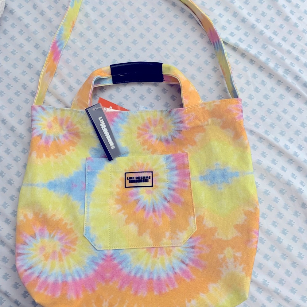 NWT like dream tie dye bag.